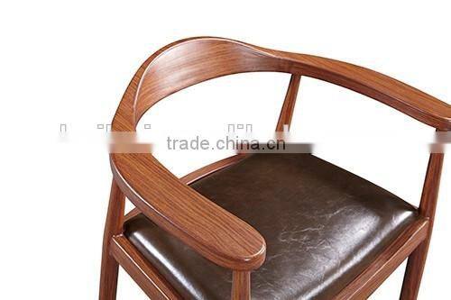 iron famous design armrest hotel dining chair BHT121