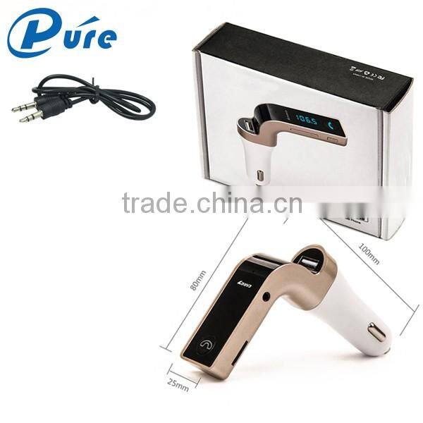 Promotinal FM bluetooth handsfree car MP3 kit with A2DP bluetooth voice out