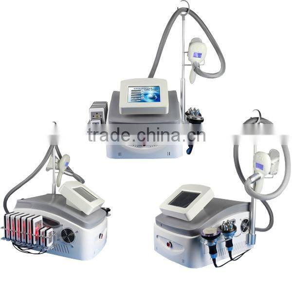 portabl device RF cavitation cryo lipo laser machine body slimming