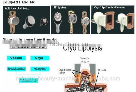 4 Heads Cryolipolysis Cool Shaping Weight Loss Cryotherapy Machine Whole Body