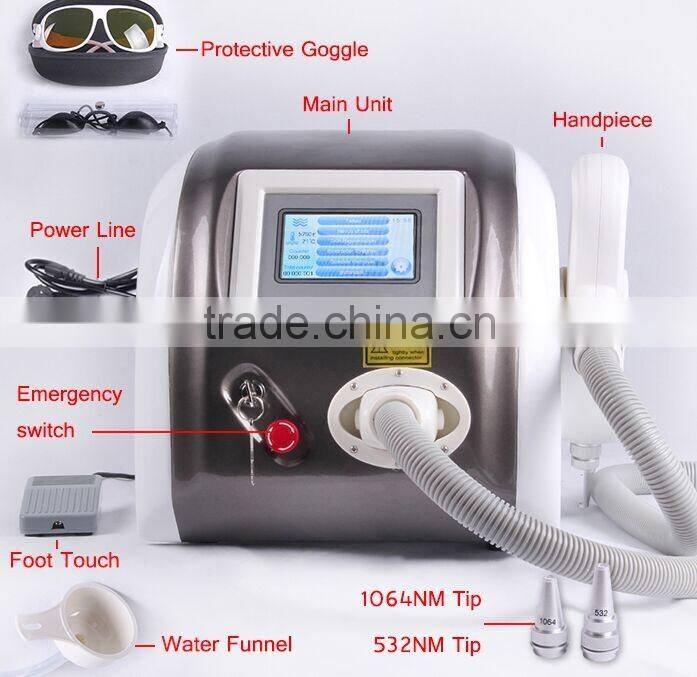 F12 Beauty salon nd yag laser for tattoo remove