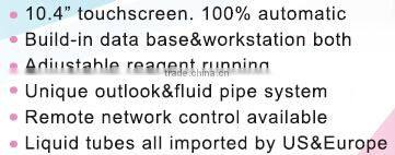OEM/ODM Medical Veterinary Devices 10.4 touch screen fully automatic 3-part vet automatic analyzer hematology