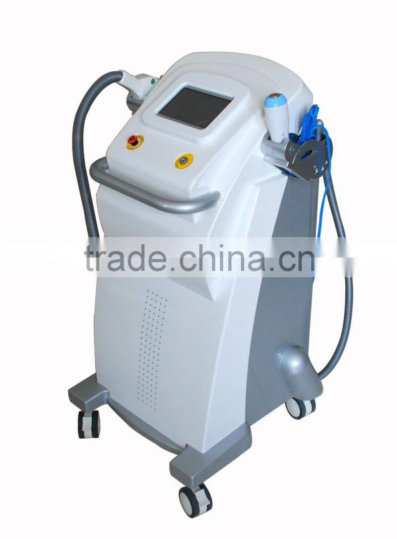 Discount!IPL+RF E-light hair removal and wrinkle removal salon equipment