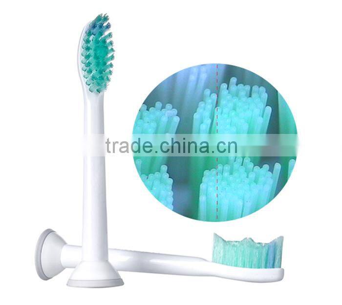 Soft/Medium Bristle hardness product high quality toothbrush head for electric toothbrush head b