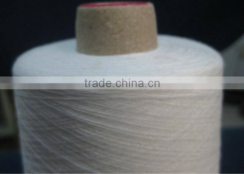 DISCOUNT!! 32NM/2ply 50% Australia wool and 50% acrylic blend yarn, raw white color.