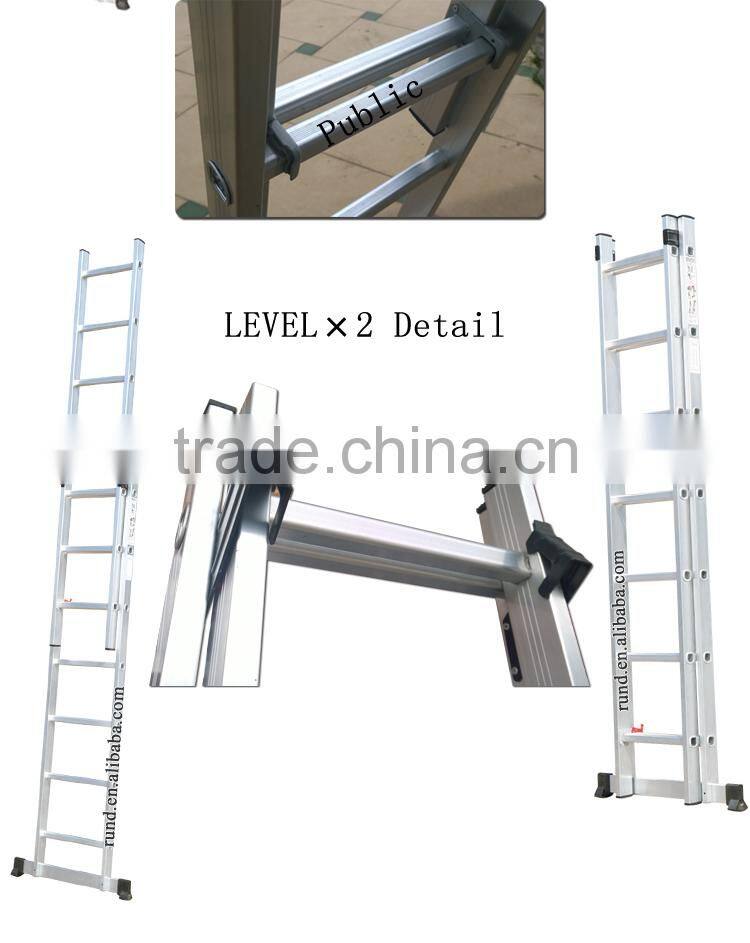 RD-LD 5m telescopic retractable a type ladder