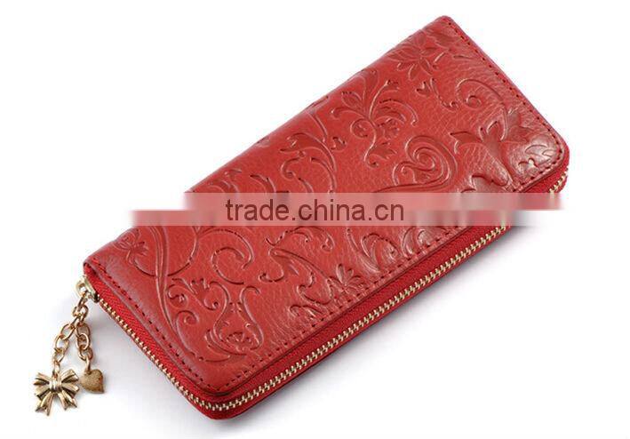 Vintage Style Women Ladies Genuine Leather Wallet Purse Clutch Phone Case Money Card Case