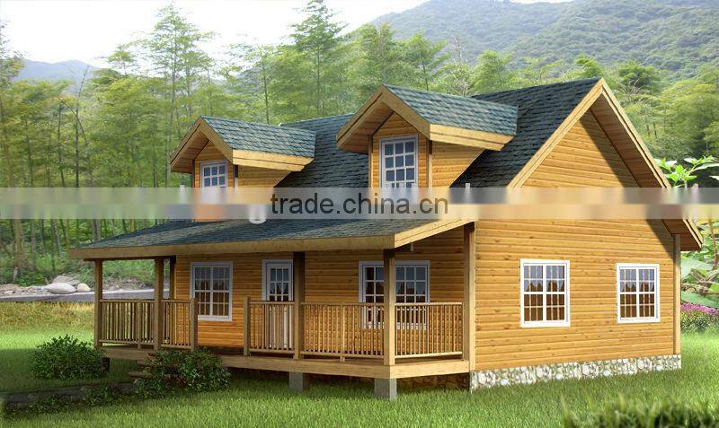 beautiful comfortable prefabricated wooden house