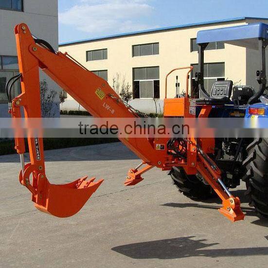towable backhoe for agriculture use