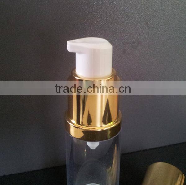 2017 hot new product high qulity 30ml 50ml 80ml 100ml 120ml 150ml pp airless pump bottle