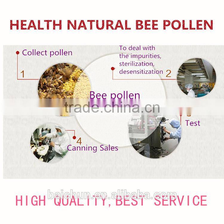 food grade newest organic granulated refined lotus bee pollen