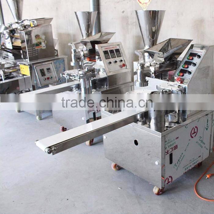 Double hoppers automatic chinese momo making machine