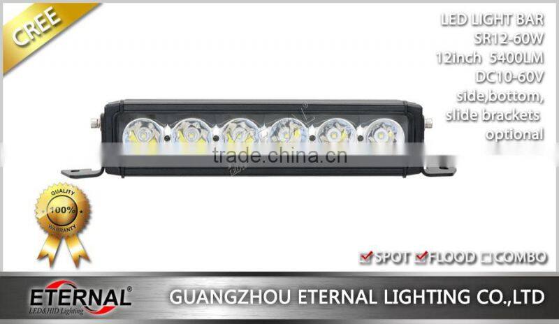 60W led work light bar lamp for car automotive 4x4 vehicle tree loader snow truck crawler trailer tractor lamp