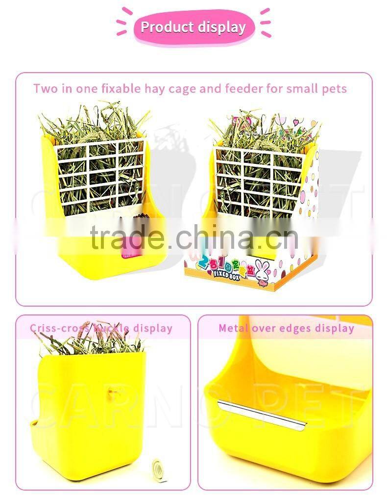 pet product plastic hay cage for rabbit pet toy