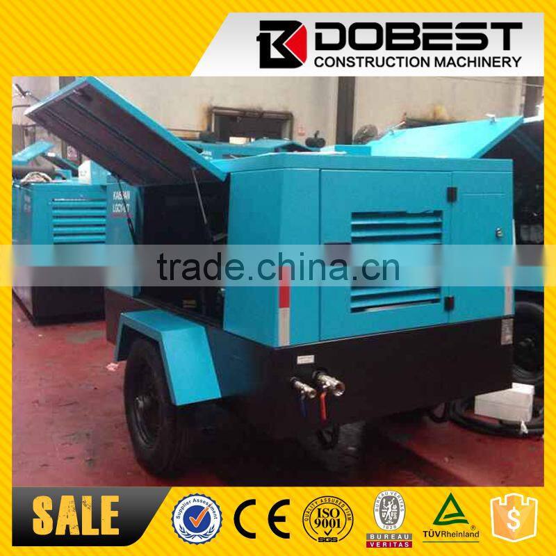Chinese KAISHAN Diesel Driven Portable Screw Air Compressor LGCY-6/7