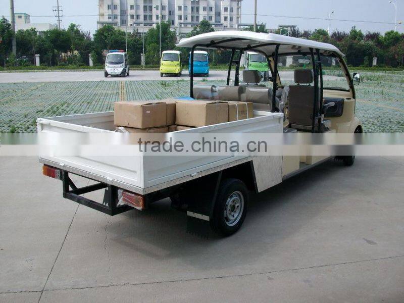 48v 4 seater rear cargo box electric pickup truck