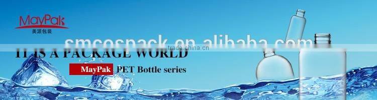 Hot sale Empty PET 100ml bottle, Blue empty cosmetic bottles