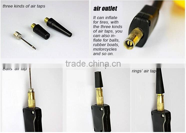 Metal Double cylinder Mini Car air compressor/Car inflator