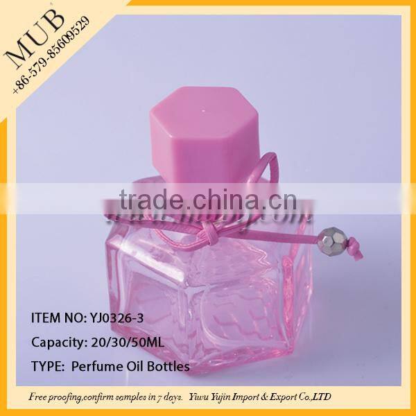 25ml in screw spray pump Perfume empty glass Bottle