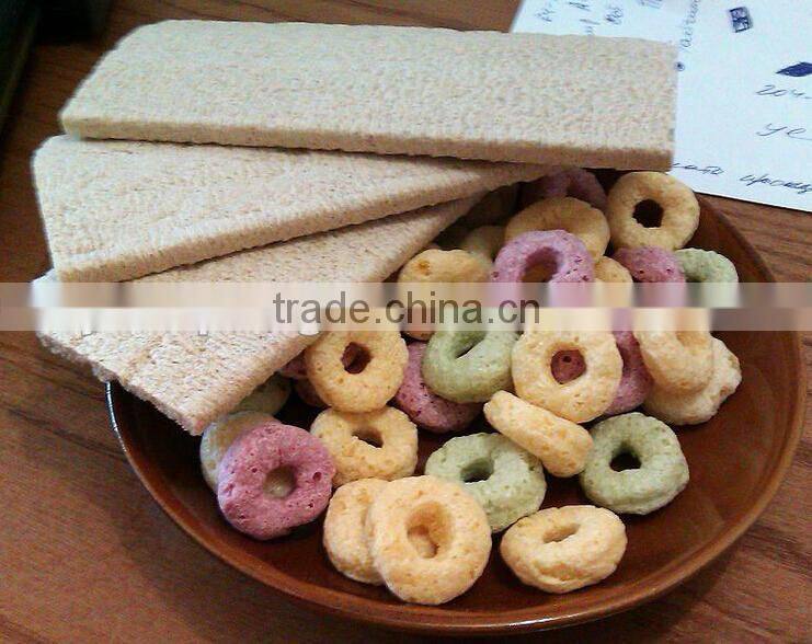 China golden ring puff corn snack food making line machine equipment processing line/production plant