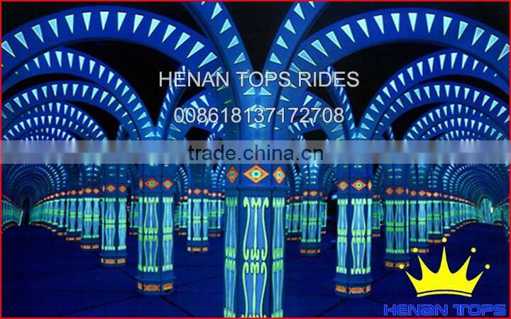 Indoor amusement equipment children play maze attractions