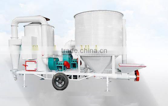 delicate stucture less grind low temperature circulating small grain dryer for sale