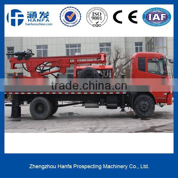 for water well drilling, truck mounted HFT350A water well drilling machine