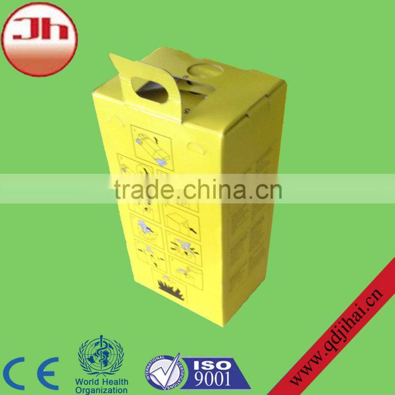 syringe making machine safety cardboard box/medical safety needles box
