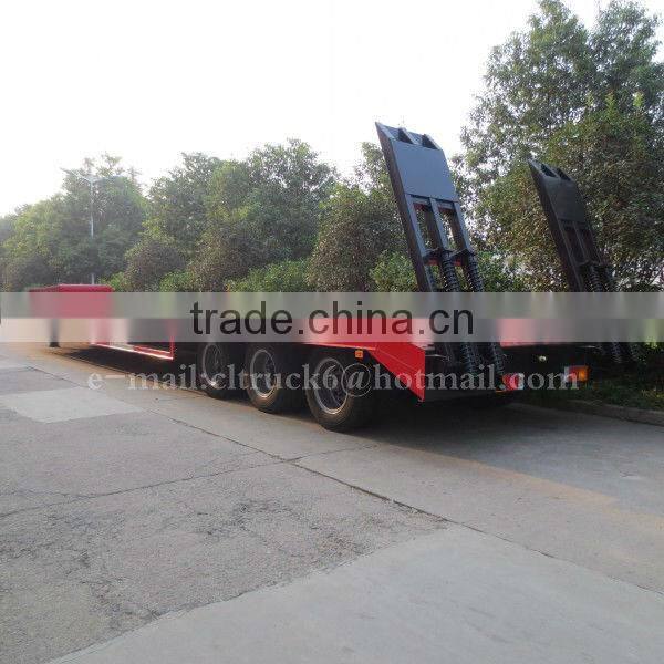 CLW 3 Axles 60 Ton Low Flatbed Semi Trailer
