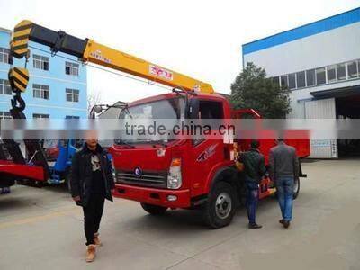 CCC ISO Howo 8ton Truck Mounted Crane, high quality crane truck, lowest price crane truck