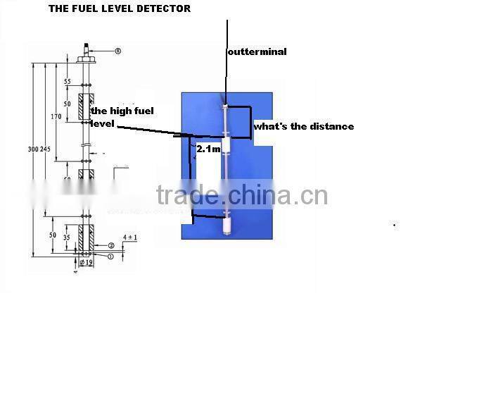 Wired water/Oil level sensor WL-04