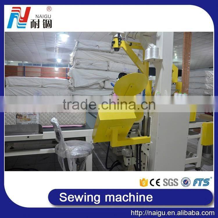 China NaiGu factory manufacture automatic chain stitch mattress tape edge sewing machine