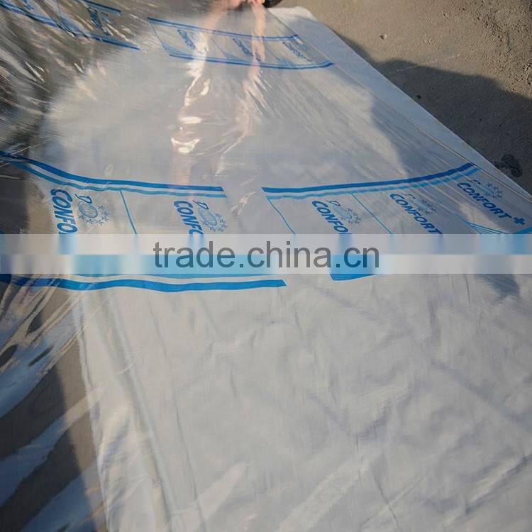 China manufacture soft PVC plastic transparent film in roll or sheet