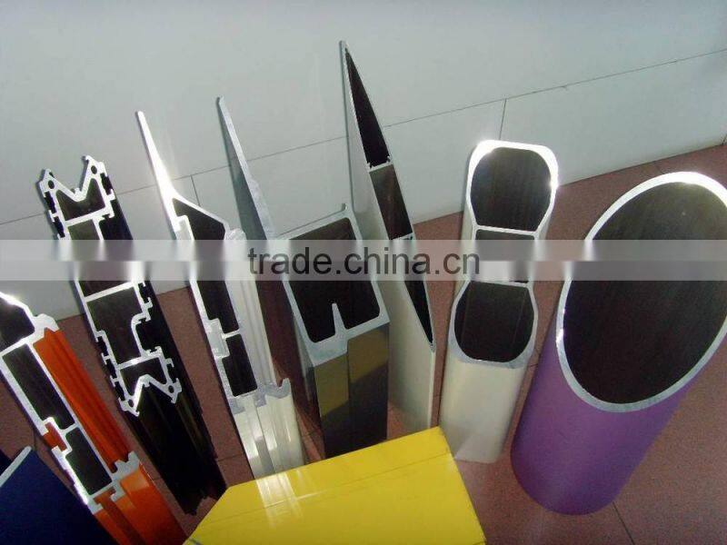 customized 6000 series natural anodized H shape U channel aluminum profile