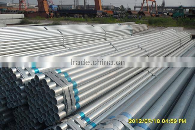 BS1139 & EN39 Galvanized Scaffolding Carbon Steel Pipe/Tube