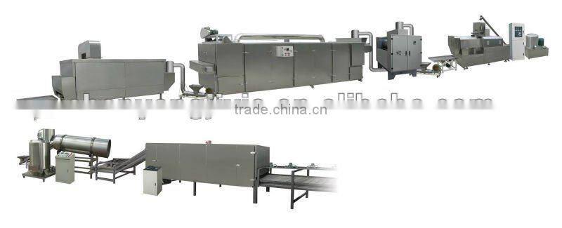 corn snack food puff extruder machines