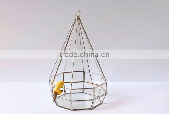 Indoor plant glass terrarium micro landscape glass greenhouse