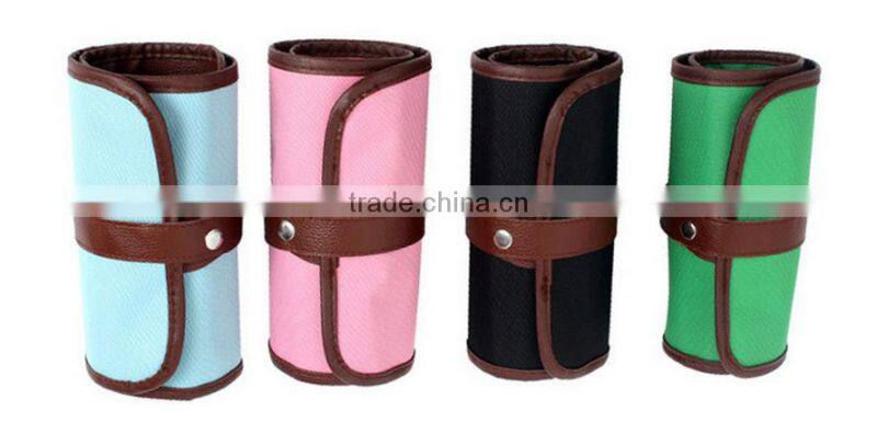 Factory Wholesale Drawing Sketching 36 Pieces Canvas Roll Up Pencil Case