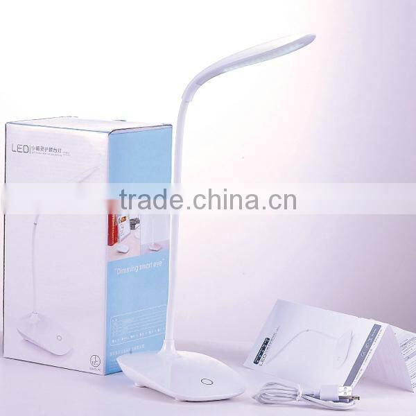 Hot sale morden touch switch usb led desk lamp