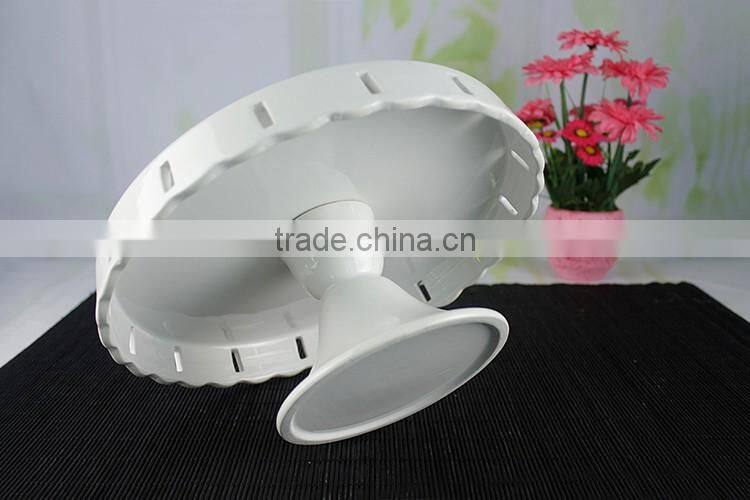China suppliers wholesale porcelain wedding cake stand for custom design