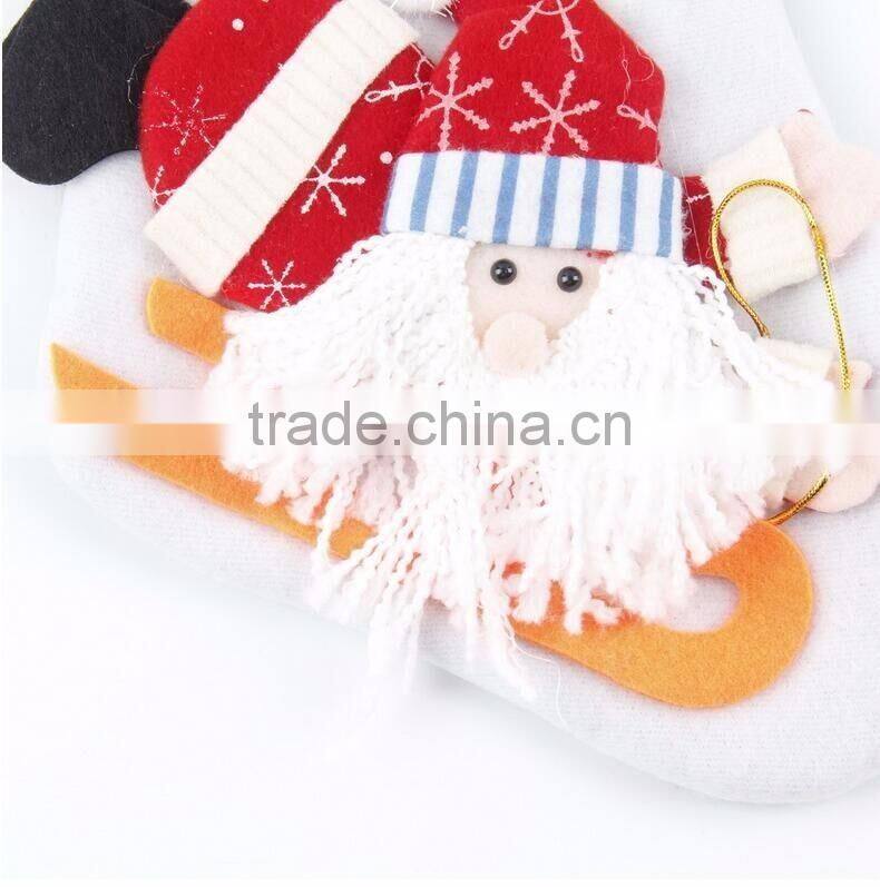 Hot Sale Christmas Decoration Supplies, Christmas Stockings For Decoration, Santa Claus Style Gift Bags For Christmas