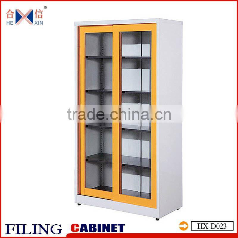 New Style High grade steel KD structure office metal file cabinet lockable design