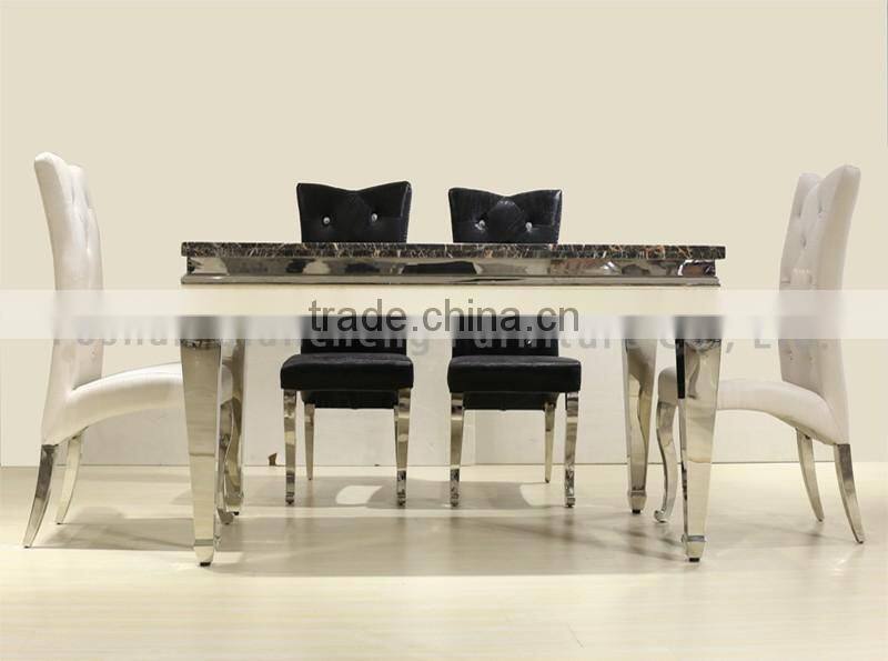 Modern Marble Top Steel Indian Marble Table Tops