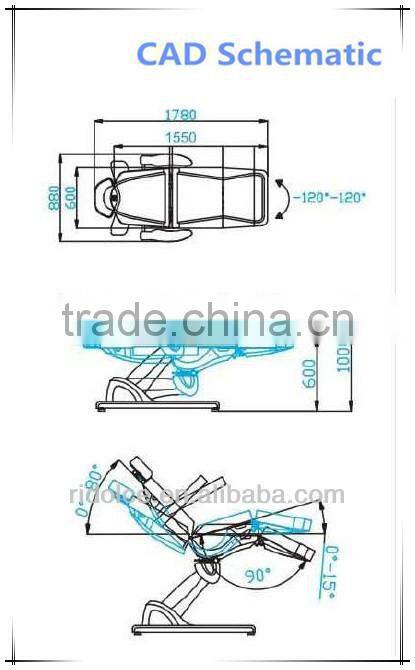 Tattoo & Make Up Electric Beauty Bed electric spa bed used electric massage table F-3869A
