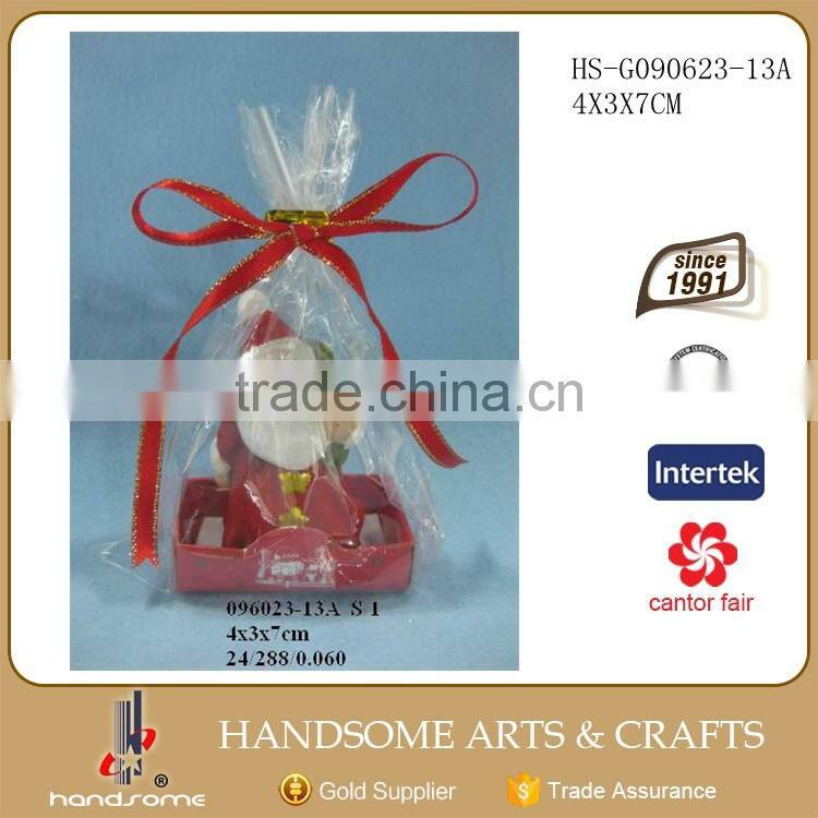 Wholesale Santa Claus Snowman Craft Resin Snowman Craft