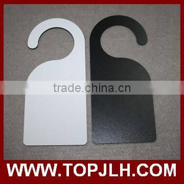 Customed design MDF doorplate sublimation wood door hanger