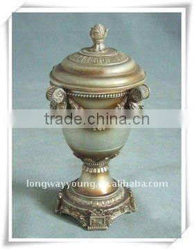 classical patterned finish fiberglass adorning casket