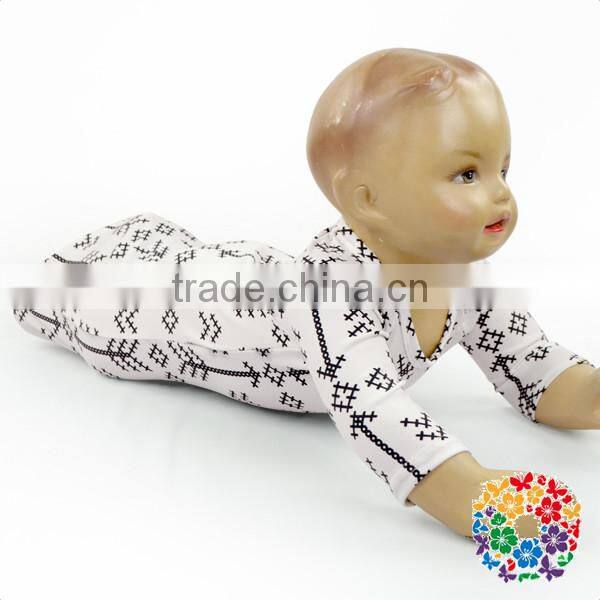 Long sleeves Infant Toddle Baby Beige Sleeper Gowns