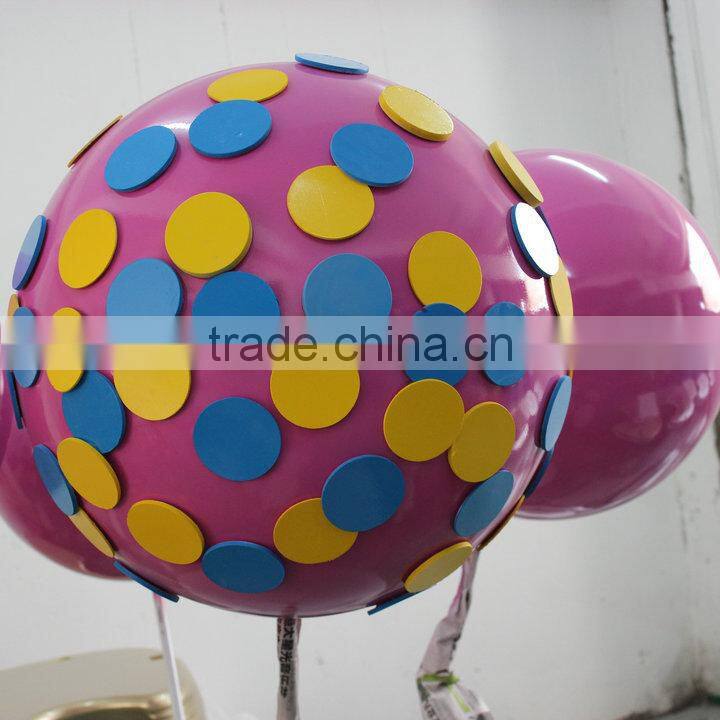 FRP round candy for Children park