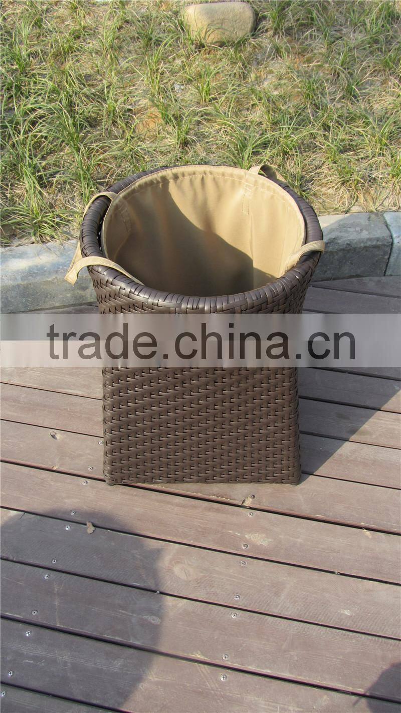 Cheap Alumi Garden PE Rattan Hamper Storage Boxs
